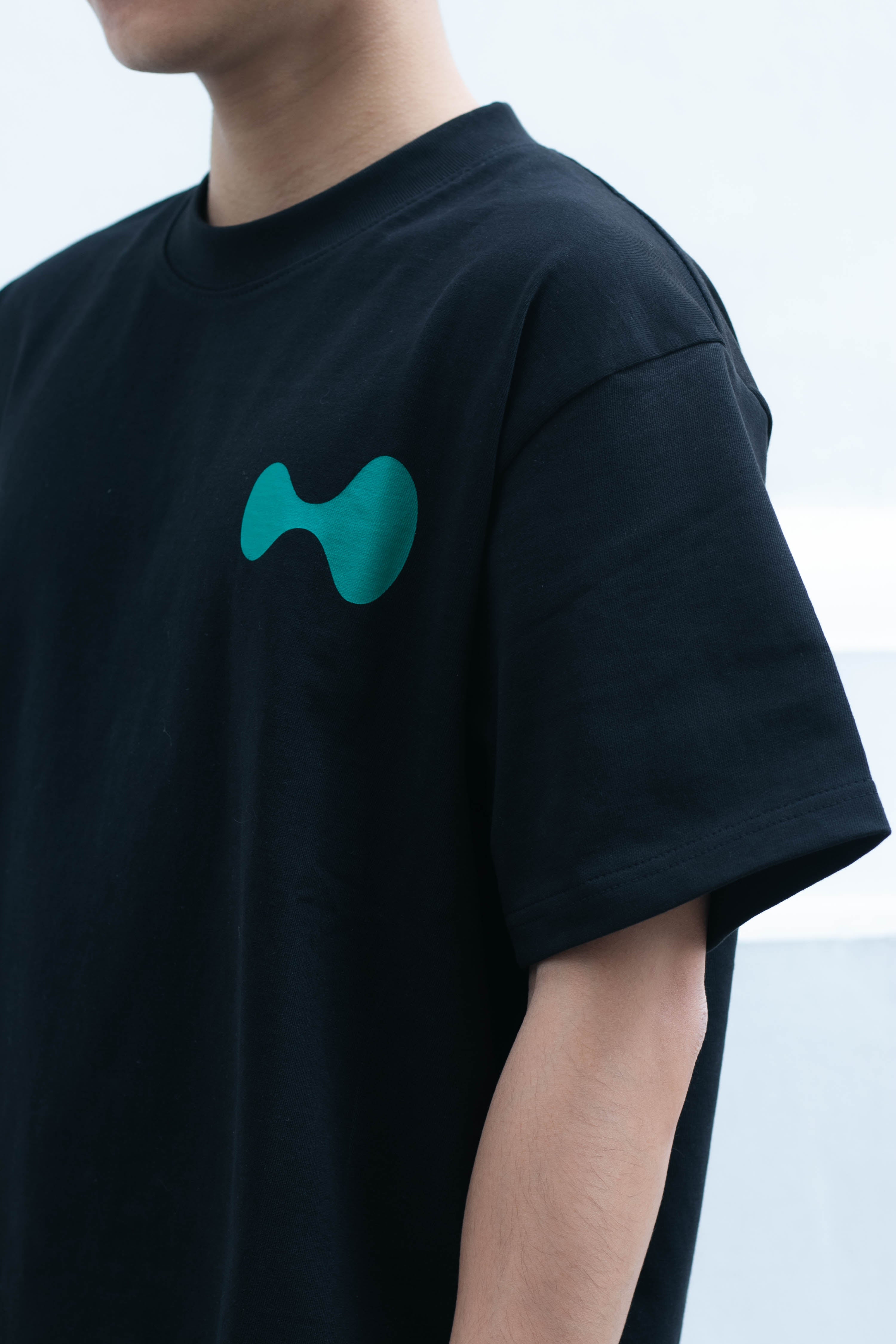 B. BayN Collab Tshirt - Black