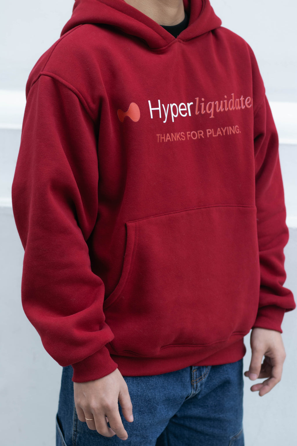 C. Hyperliquidated Red Hoodie (Winter)