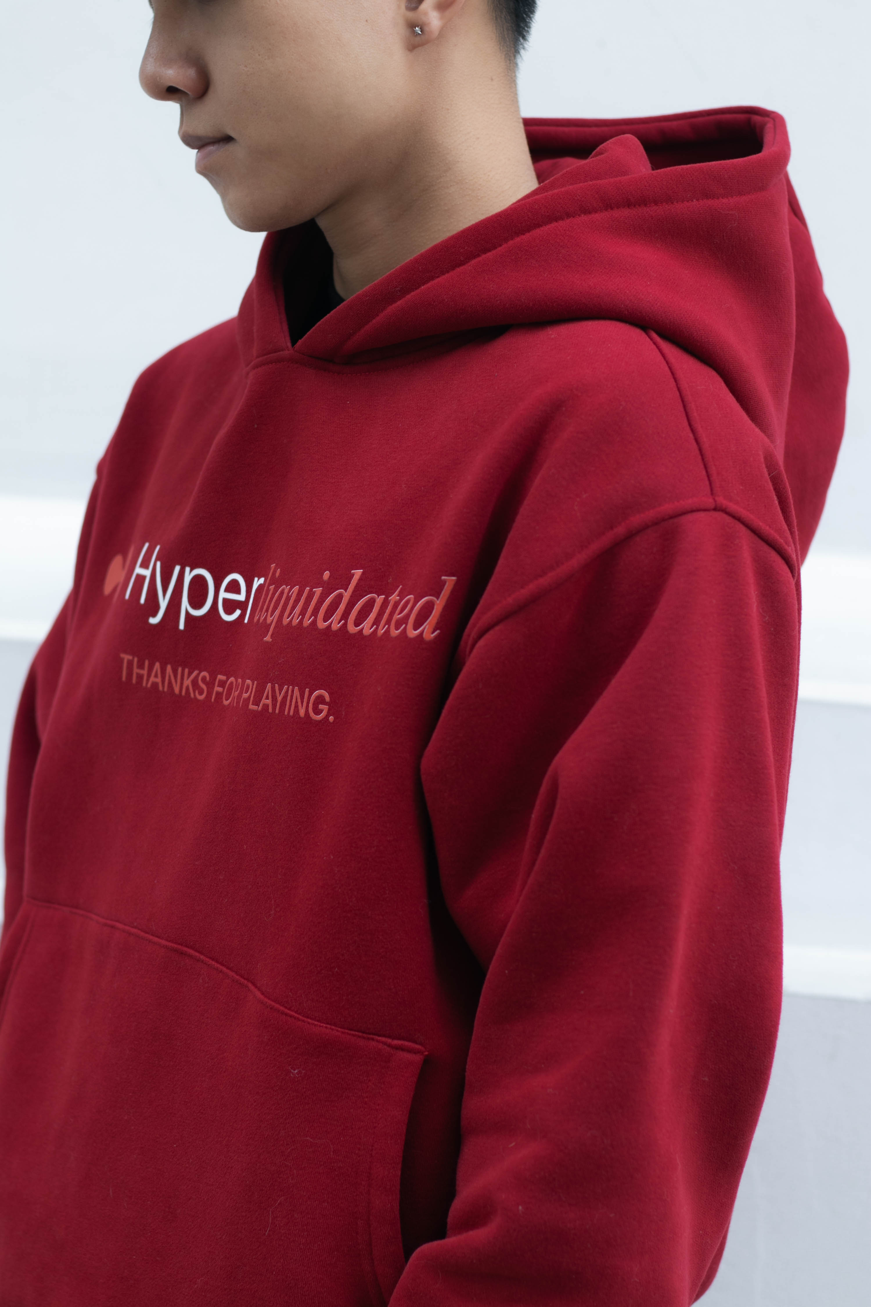 C. Hyperliquidated Red Hoodie (Winter)