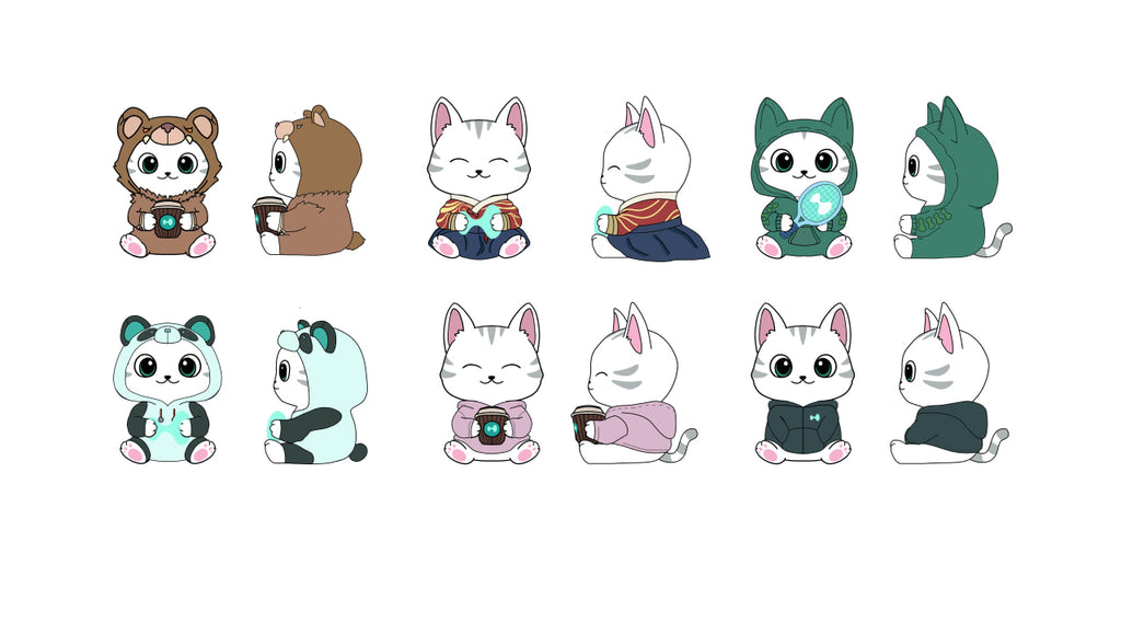 L. Pre-order - Purr Blind Box - 6 pcs