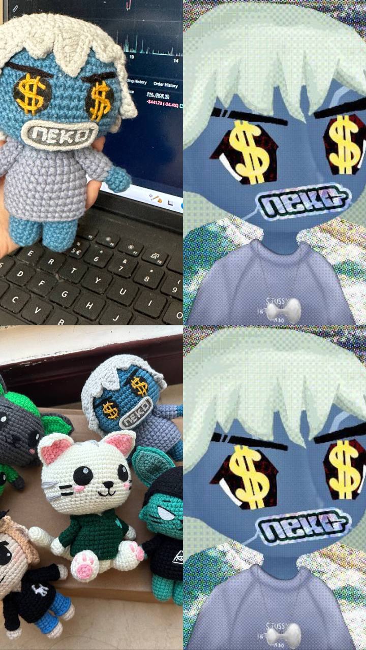 M. Pre-order - Custom made Plushie
