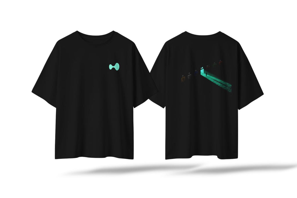 B. BayN Collab Tshirt - Black